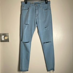 AG Farrah Skinny High Rise Jeans Skinny Crop 27